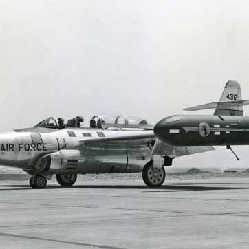 F-89H (54-312), 84th Fighter Interceptor Squadron, Hamilton AFB.