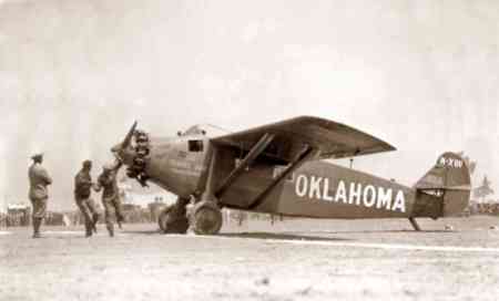 Model 5000, "Oklahoma" was an entry in the famous 1927 Dole Air Race to Hawaii (it didn't complete the race).