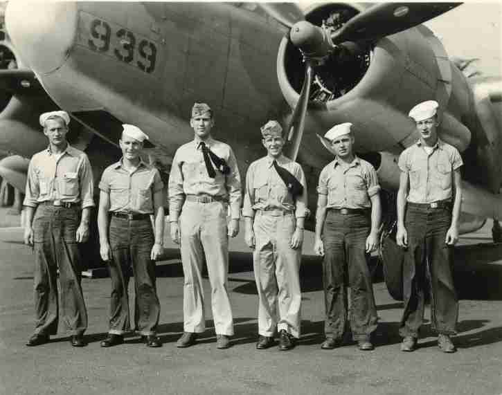 PV crew during training at NAS Whidbey Island in the summer of 1943.